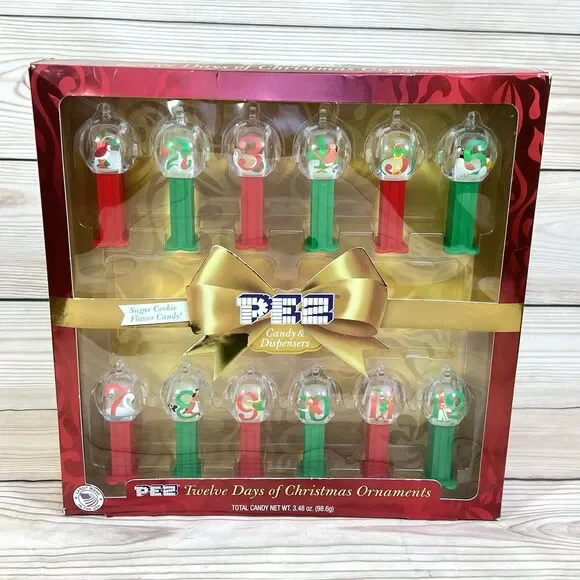 PEZ Twelve Days of Christmas Ornaments - 12 Candy Dispensers - Unused - NO CANDY - Picture 11 of 11